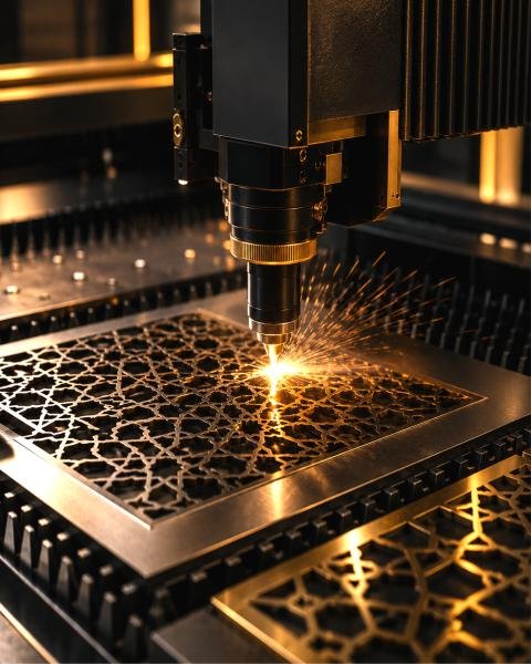 laser cutting card